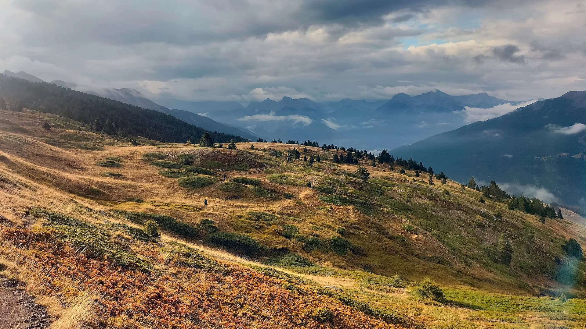 Photo d'un vol de parapente au départ du Le Granon